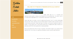 Desktop Screenshot of goldenestatesales.com