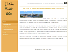 Tablet Screenshot of goldenestatesales.com